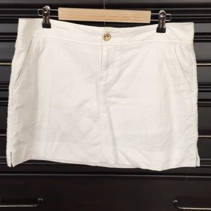 Lily Pulitzer White Skort
